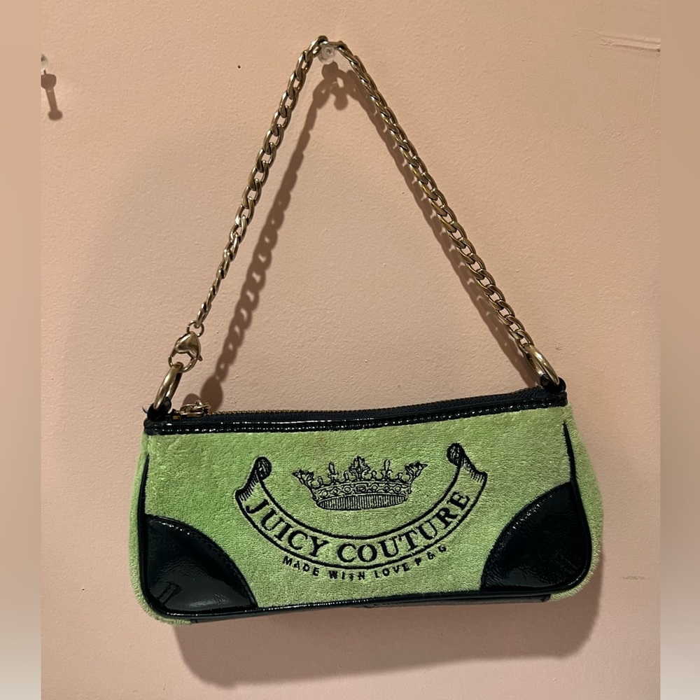 Juicy couture y2k vintage baguette bag